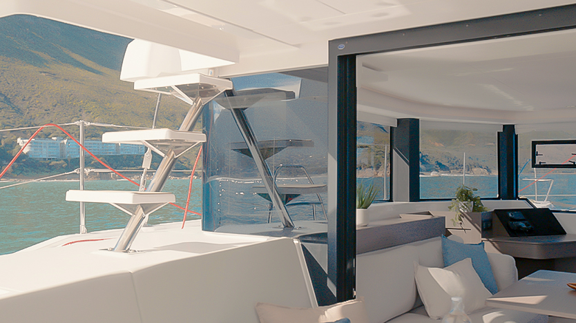 Leopard 45 Catamaran Interior