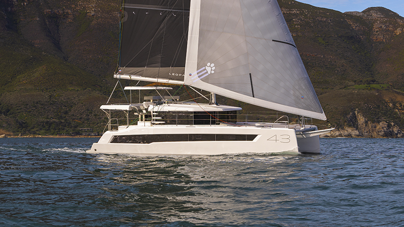 Leopard 45 Catamaran Sailing