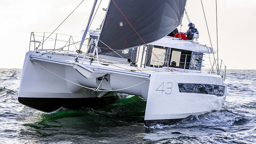Leopard 45 Catamaran Sailing