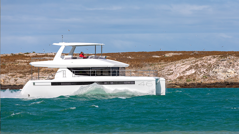 Leopard 45 Catamaran Sailing